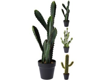 Floare artificiala "Cactus" 25cm, in ghiveci 