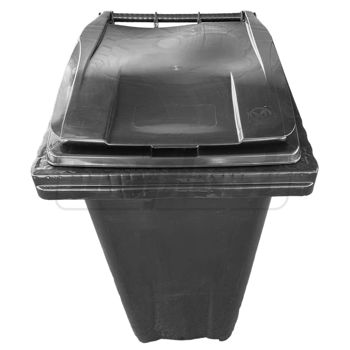 купить Бак мусорный 240 л (HDPE) на колесах (черный) UNIPLAST TR в Кишинёве 