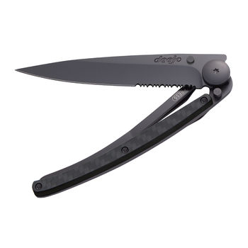 cumpără Cutit Deejo One hand, Black / carbon fiber, 1GC500 în Chișinău 