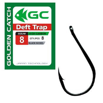 Крючок GC Deft Trap №8 (8 штук) 