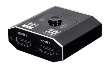 Switch Cablexpert DSW-HDMI-21, Bidirectional HDMI 4K switch, 2 ports 