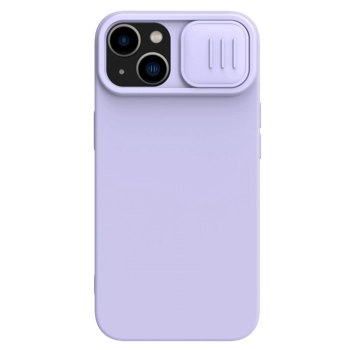 Nillkin Apple iPhone 15 Plus, CamShield Silky Silicone Case, Misty Purple 