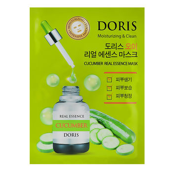 cumpără Doris Real Essence Mască pentru față cu Castravete 27ml în Chișinău 