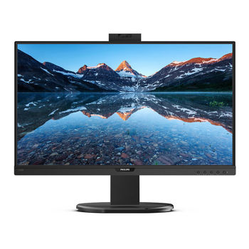 купить 27" PHILIPS 276B9H, Black, IPS, 2560x1440, 75Hz, 4ms, 350cd, DP+HDMI+USB+TypeC, WebCAM, Spkrs, Pivot в Кишинёве 