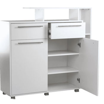 Comodă Mashtab 10599 Bilbao (1260x380x1150) Alb