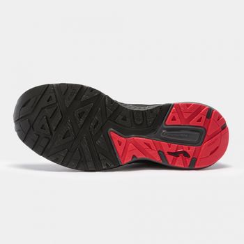 FINAL SALE - Беговые кроссовки JOMA - BORO 2121 BLACK RED 