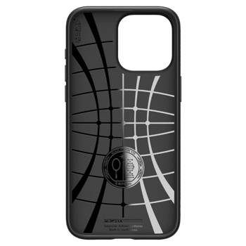 Spigen iPhone 15 Pro Max, Liquid Air, Matte Black 