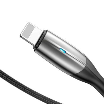 Baseus Cable USB to Lightning Horizontal 2,4A 1m, Black 