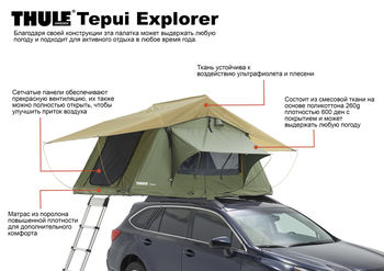 Палатка на крышу Thule Tepui Explorer Kukenam 3 
