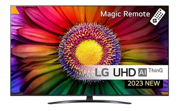 Телевизор 50" LED SMART TV LG 50UR81006LJ, 3840x2160 4K UHD, webOS, Black 