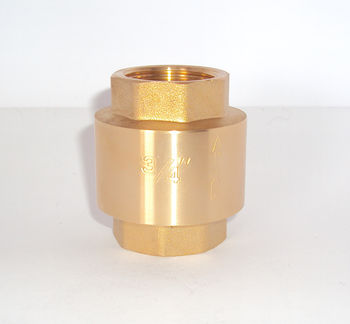 cumpără Supapa cu arc D.  3/4" FI/FI alama BRASS în Chișinău 