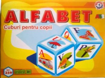 cumpără Tehnok-Intelkom Cuburi din carton Alfabet rom în Chișinău 