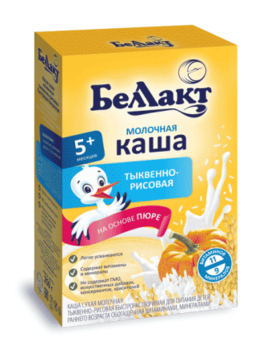 купить Беллакт каша тыквенно-рисовая молочная, 5+мес. в Кишинёве 