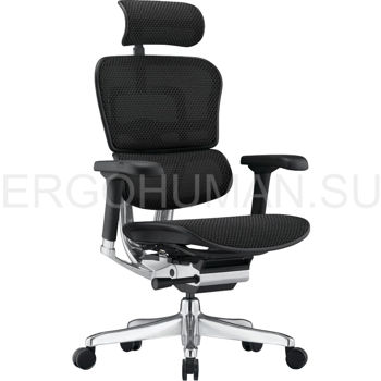 купить Кресло ERGOHUMAN ELITE 2  black/black в Кишинёве 