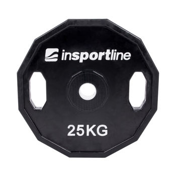 Набор обрезиненных дисков d=30 мм (14 шт., 1.25-25 кг) inSPORTline Ruberton 15888 