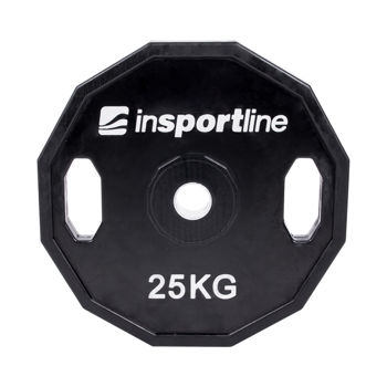 Set de discuri cauciucate d=30 mm (14 buc., 1.25-25 kg) inSPORTline Ruberton 15888 