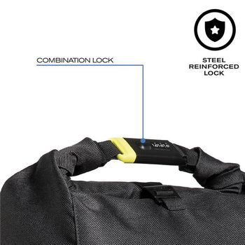 Backpack Bobby Urban Lite, anti-theft, P705.501 for Laptop 15.6" & City Bags, Black 