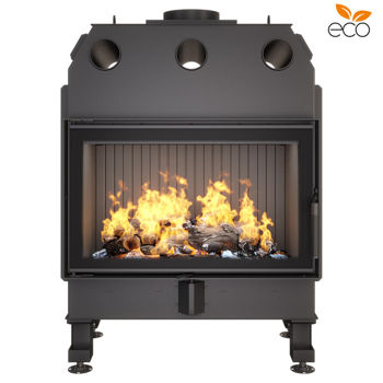 Focar SAVEN Energy 80x50 Black (17,0 kW) ECO 