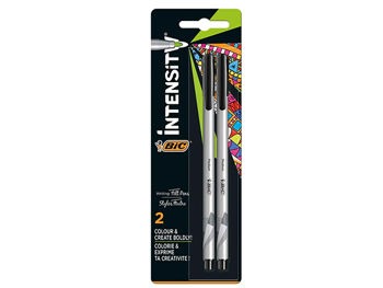 Set textmarkere 2buc Bic Intensity Medium, negru 