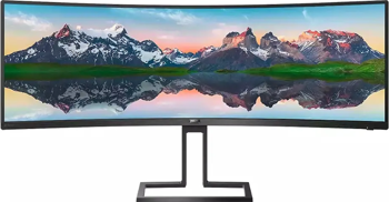 48,8" Monitor Philips 498P9, VA 5120x1440 Dual QHD, Black 