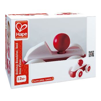 Hape Деревянная игрушка Красная Машинка 