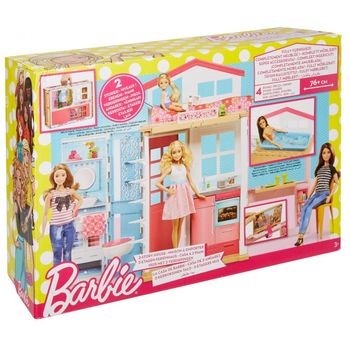 cumpără Barbie casă cu păpuşi cu 2 etaje în Chișinău 