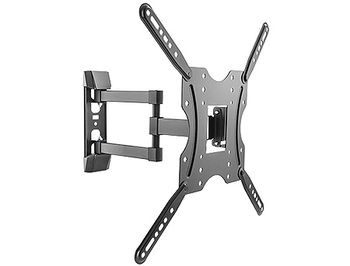 LCD/TV Full motion Wall Mount Brateck KLA27-443, Max VESA 400x400, Screen 32"-55" Load 30 Kg, Profile 62-422mm, Tilt +3°~-10°, Swivel +90°~-90° (suport de perete pentru TV/крепление подвес настенный кронштейн для телевизора)