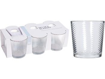 Set pahare pentru bauturi EH 6buc, 250ml, 8cm 