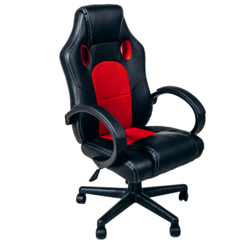 Игровое кресло CX 6207 черно-красное 