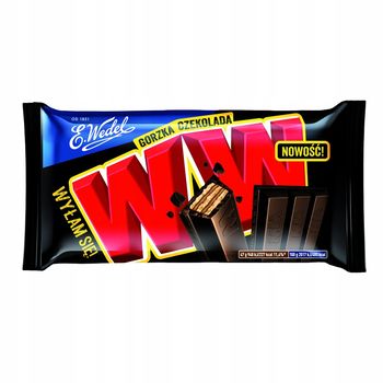 Ciocolată neagră Wedel WW, 47g 