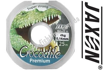 Леска Jaxon Crocodile Premium 25м 0.14мм 