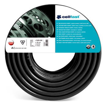 cumpără Furtun tehnic ECOTECH D.25x4.5 PN10 (negru)  CELLFAST în Chișinău 