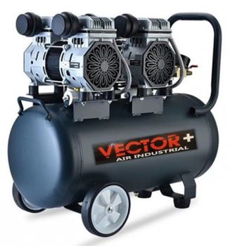 Compresor Vector 1390Wx2 50L 