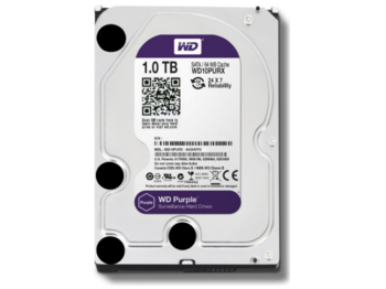 купить 3.5" HDD 1.0TB  Western Digital WD10PURZ Caviar® Purple™, IntelliPower, 64MB, SATAIII в Кишинёве 