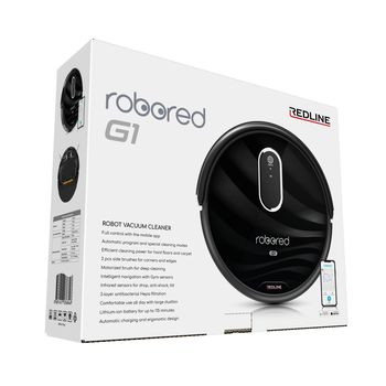 купить Robored G1 Robot Vacuum cleaner Redline в Кишинёве 