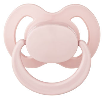 ”Baby-Nova” Suzetă ortodontică, cu inel, 18 luni+, Silicon, fără BPA, 2 buc. (20017) 