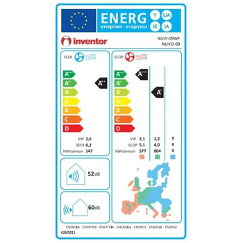 cumpără AER CONDITIONAT INVENTOR NEO NUVI-09WF/NUVO-09 în Chișinău 