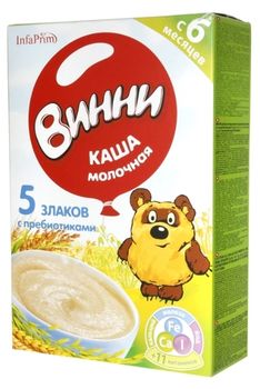 cumpără Винни terci din 5 cereale cu lapte, 6+ luni, 200 g în Chișinău 