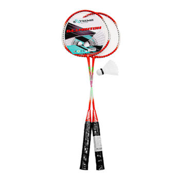 Palete badminton (2 buc.) + husa + fluturas 51396/7 (6957) 