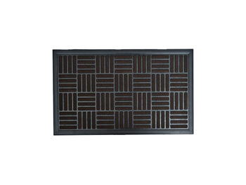 Covoras pentru antreu 45X75cm Luance Manhattan, PP/cauciuc, gri inc 