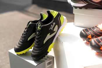 FINAL SALE - Ghete de fotbal JOMA - TOLEDO JR 2201 BLACK TURF 