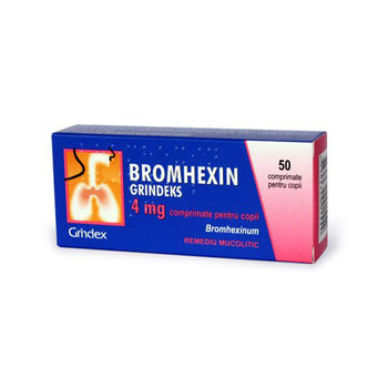 cumpără Bromhexin 4mg comp. N50 în Chișinău 