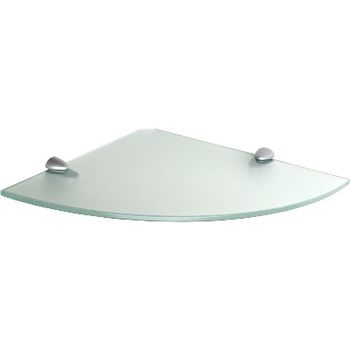 cumpără Poliţă de colţ Glassline 250x250x8 mm, sticlă mată în Chișinău 