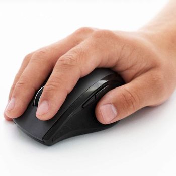 Wireless Mouse Logitech M705, Laser 1000 dpi, 7 buttons, Ergonomic, 2xAA, Black 