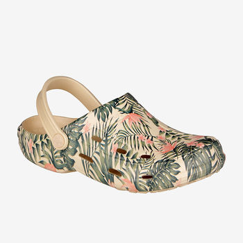 купить Женские Тапочки COQUI 1353 Beige tropical в Кишинёве 