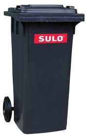 80L, КОНТЕЙНЕР ПЛАСТИКОВЫЙ SULO ДЛЯ ОТХОДОВ MGB, ЧЕРНЫЙ 