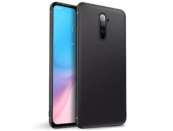 370017 Husa Screen Geeks Solid Xiaomi Redmi Note 8 Pro, Black (чехол накладка в асортименте для смартфонов Xiaomi)