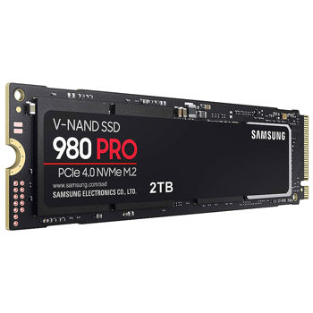 Solid state drive intern 2TB SSD PCIe 4.0 x4 NVMe 1.3c M.2 Type 2280 Samsung 980 PRO MZ-V8P2T0BW, Read 7000MB/s, Write 5100MB/s (solid state drive intern SSD/внутрений высокоскоростной накопитель SSD)
