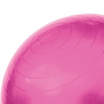 Мяч гимнастический с насосом / Фитбол d=55 см HMS pink (4824) 
