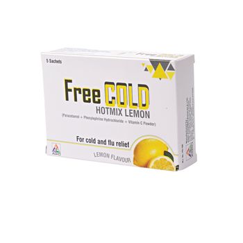 cumpără Freecold Hotmix Lemon  750mg/10mg/60mg pulb./sol.orala 5g N5 în Chișinău 